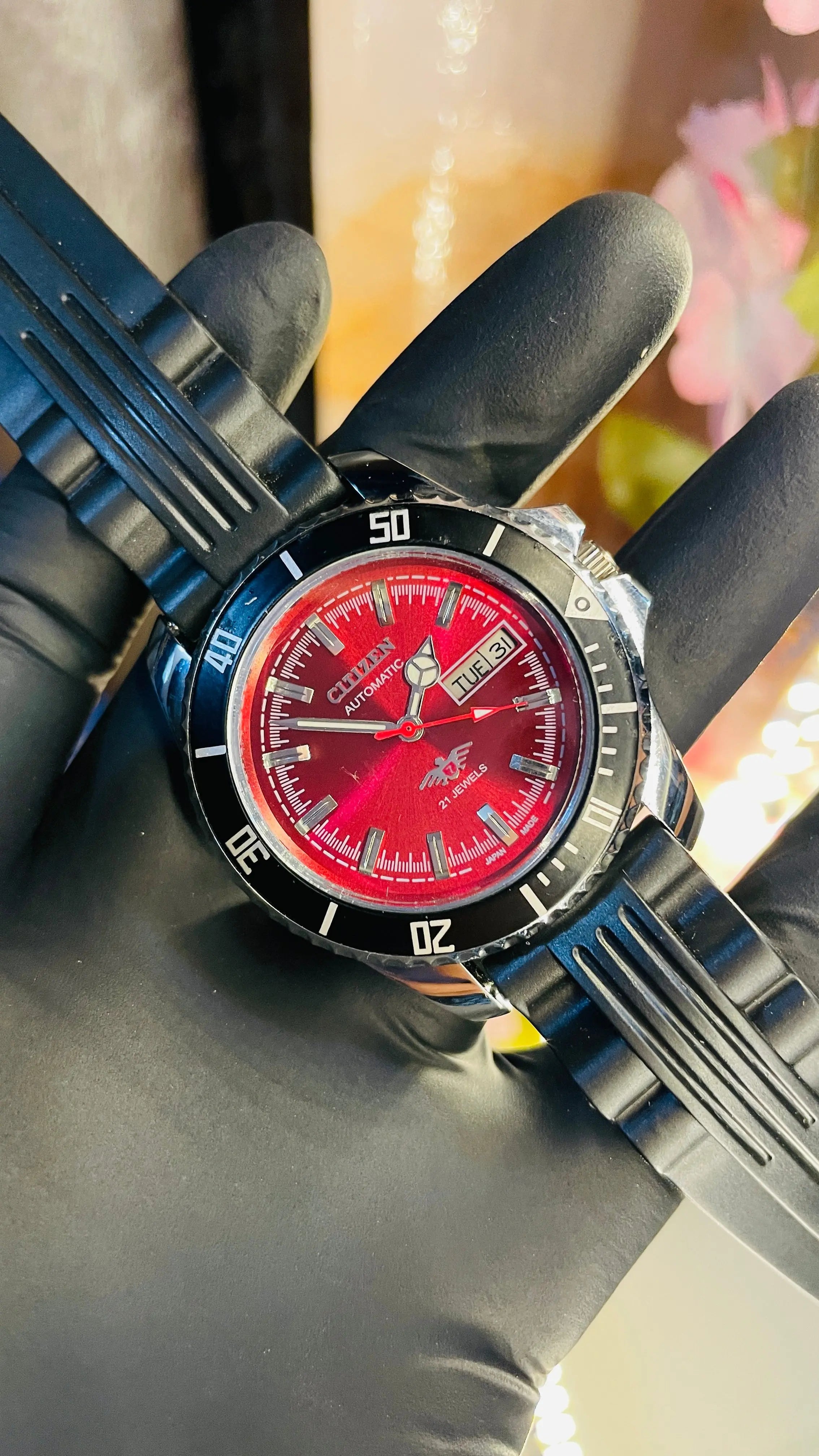 Citizen 8200 Sports Automatic Watch – Vintage Refurbished | Japan-Made Men’s Classic National Watches