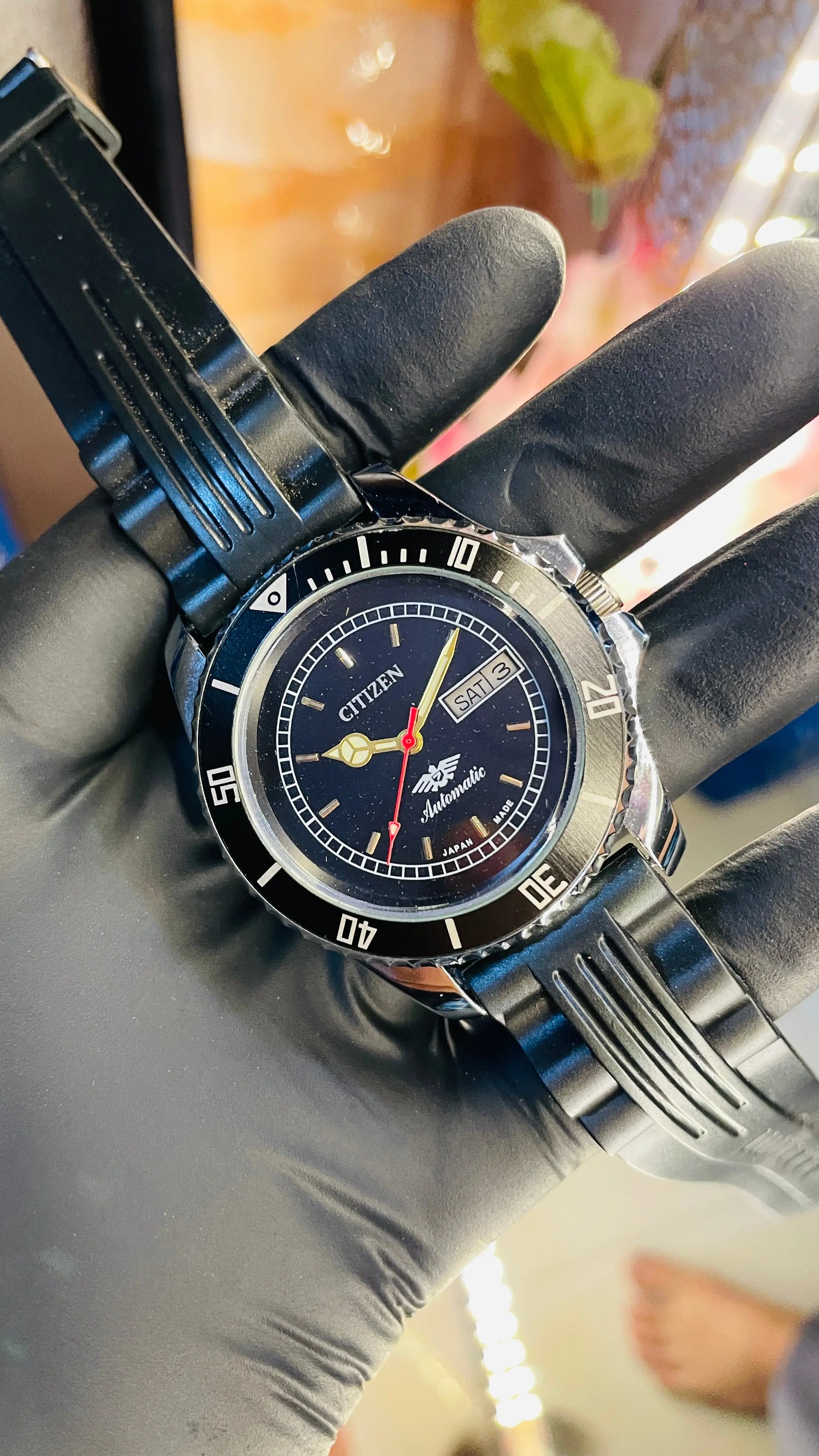 Citizen 8200 Sports Automatic Watch – Vintage Refurbished | Japan-Made Men’s Classic National Watches