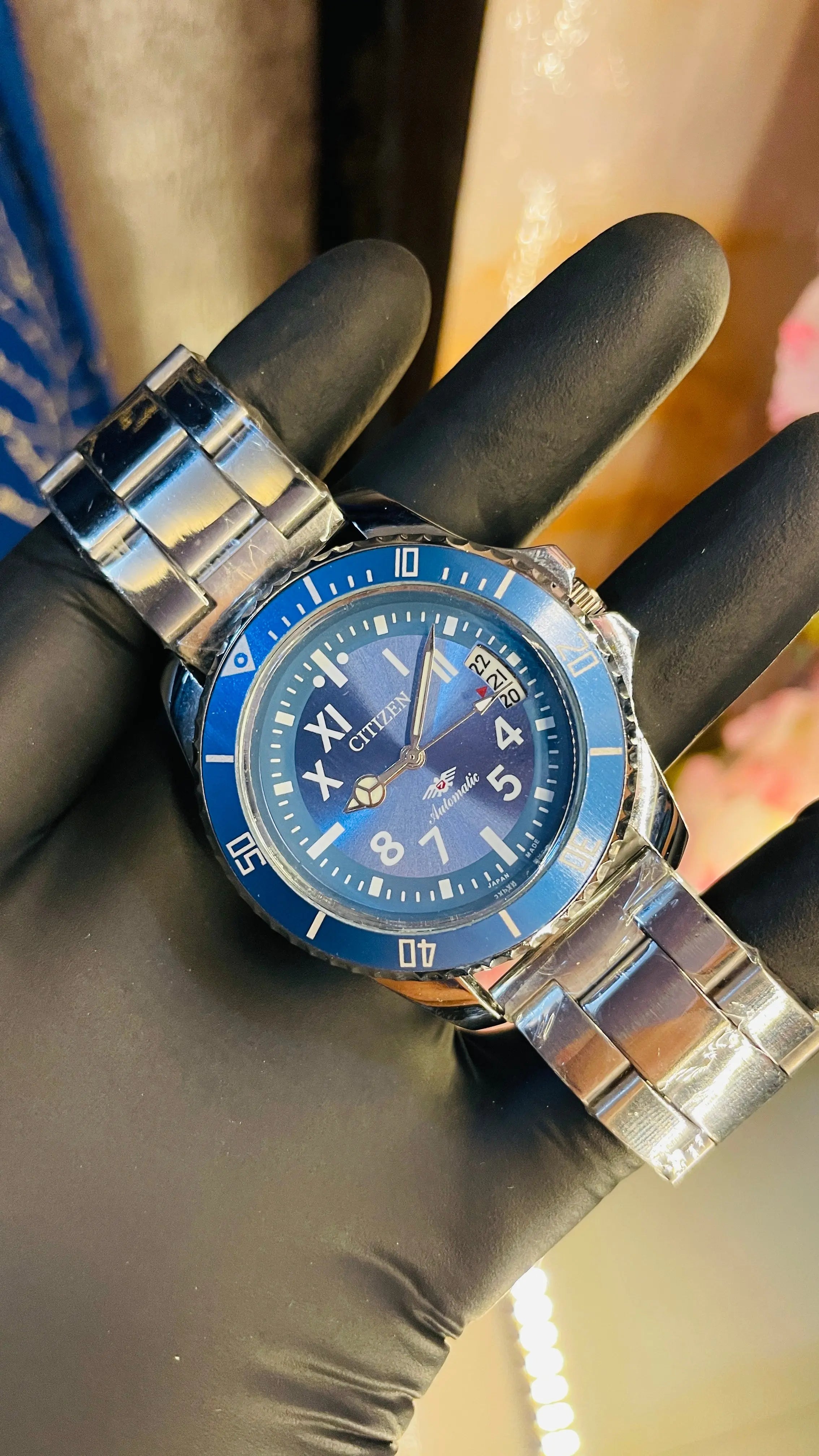 Citizen 8200 Sports Automatic Watch – Vintage Refurbished | Japan-Made Men’s Classic National Watches