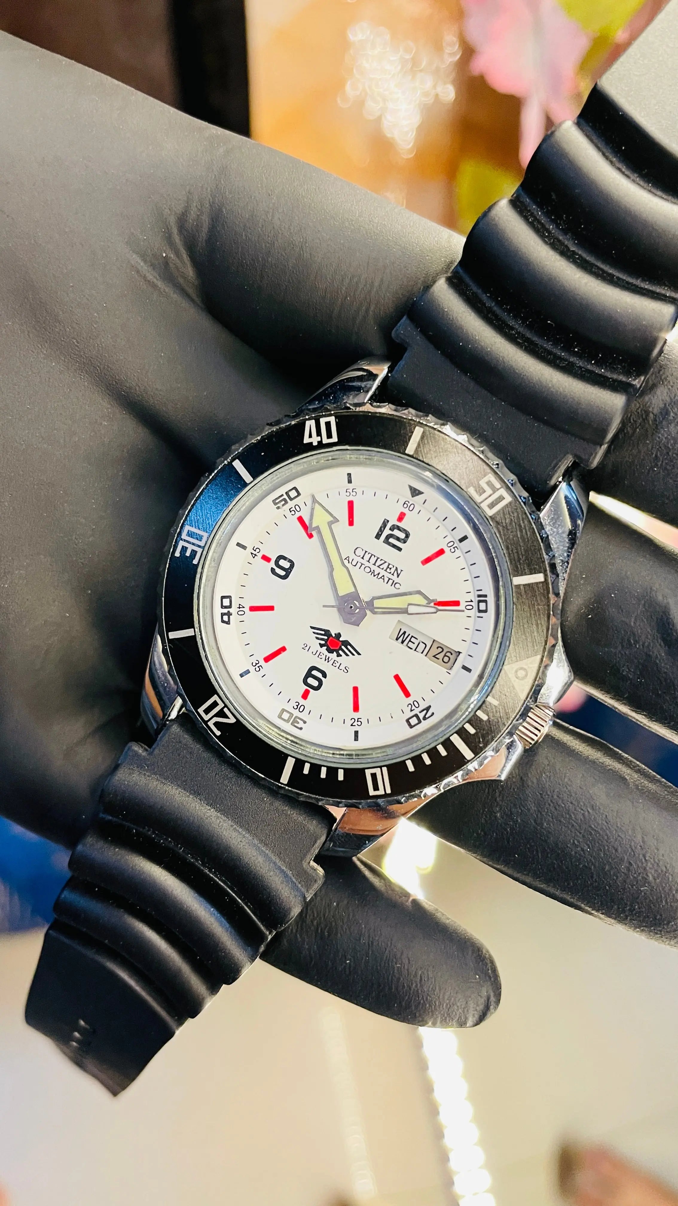 Citizen 8200 Sports Automatic Watch – Vintage Refurbished | Japan-Made Men’s Classic National Watches