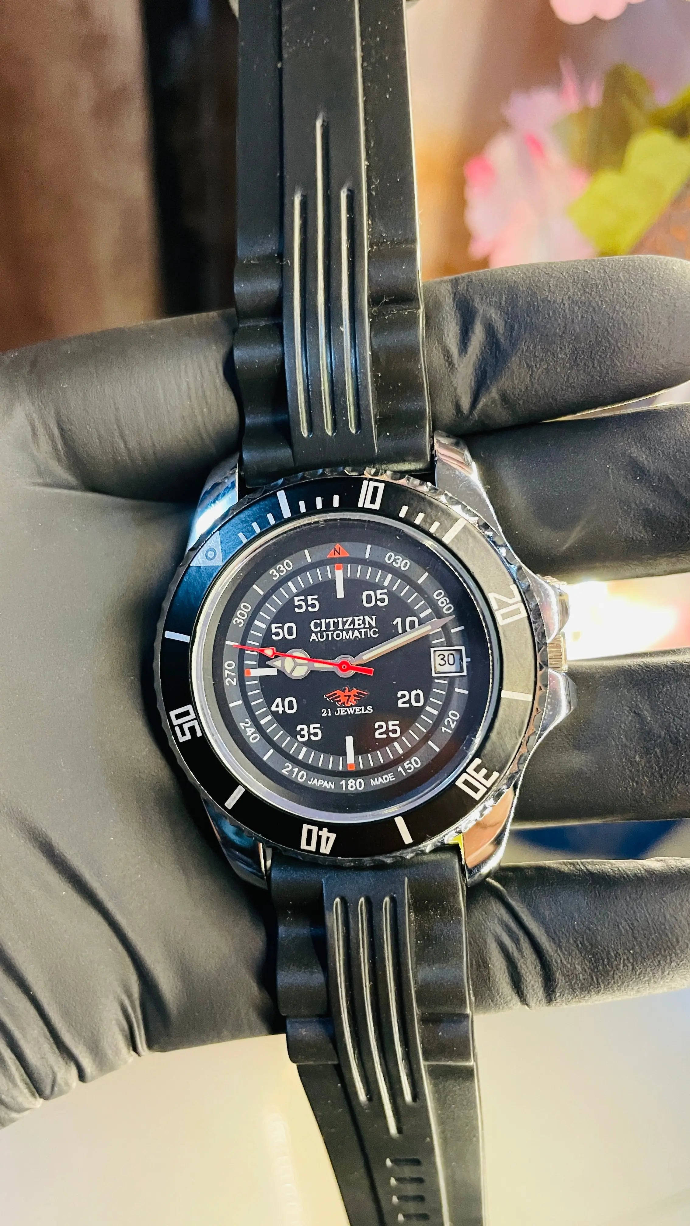 Citizen 8200 Sports Automatic Watch – Vintage Refurbished | Japan-Made Men’s Classic National Watches