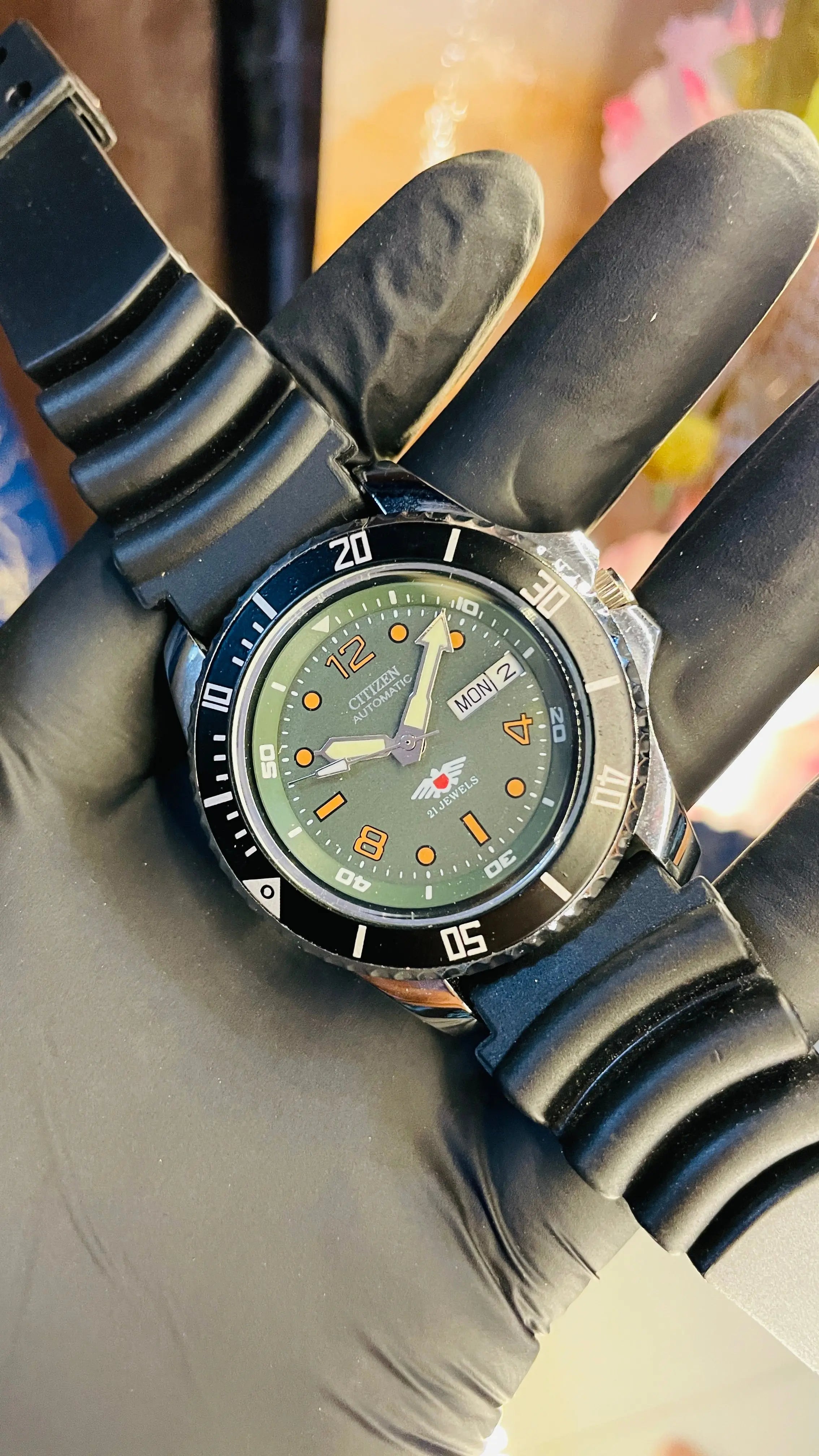 Citizen 8200 Sports Automatic Watch – Vintage Refurbished | Japan-Made Men’s Classic National Watches