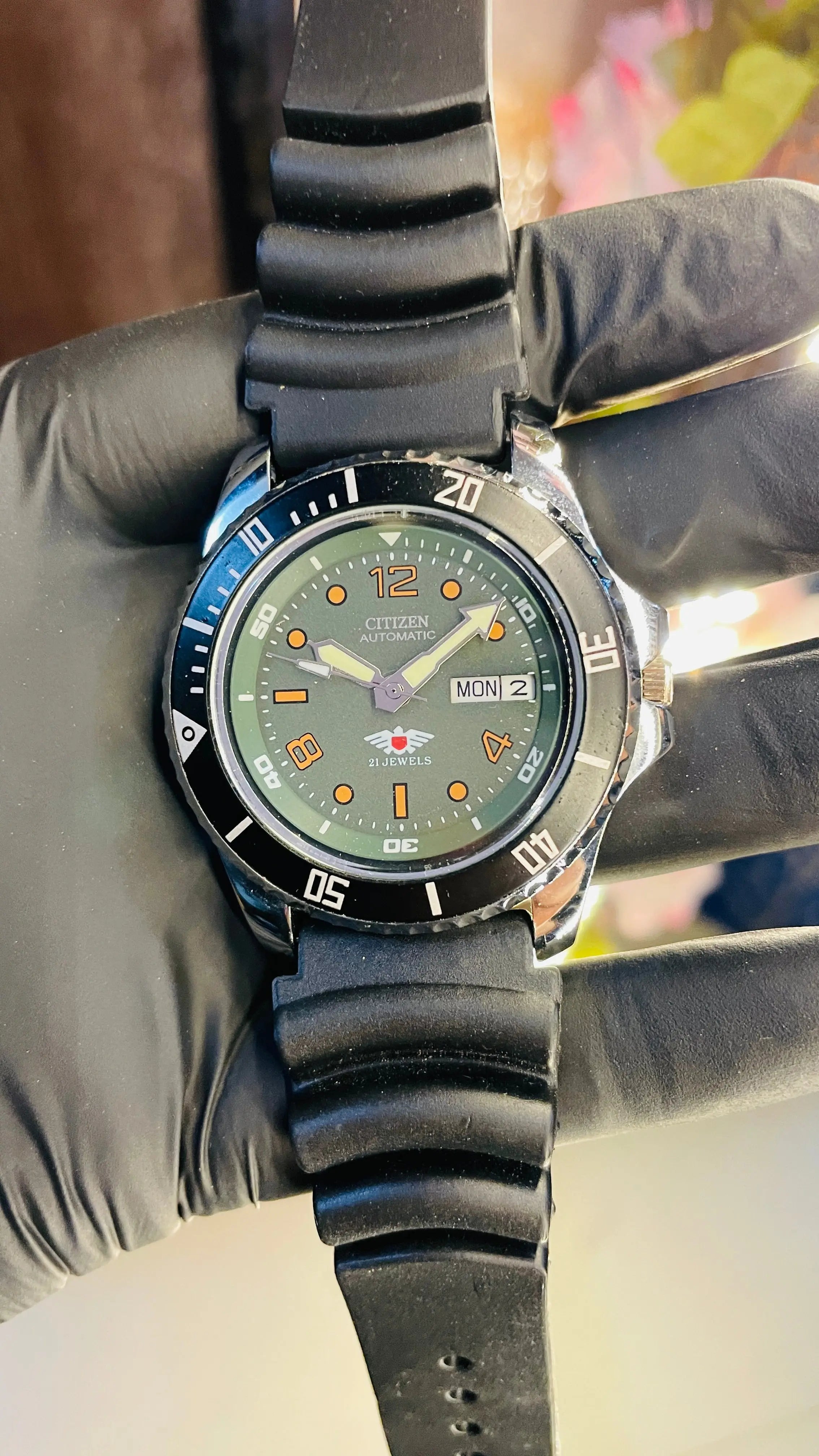 Citizen 8200 Sports Automatic Watch – Vintage Refurbished | Japan-Made Men’s Classic National Watches