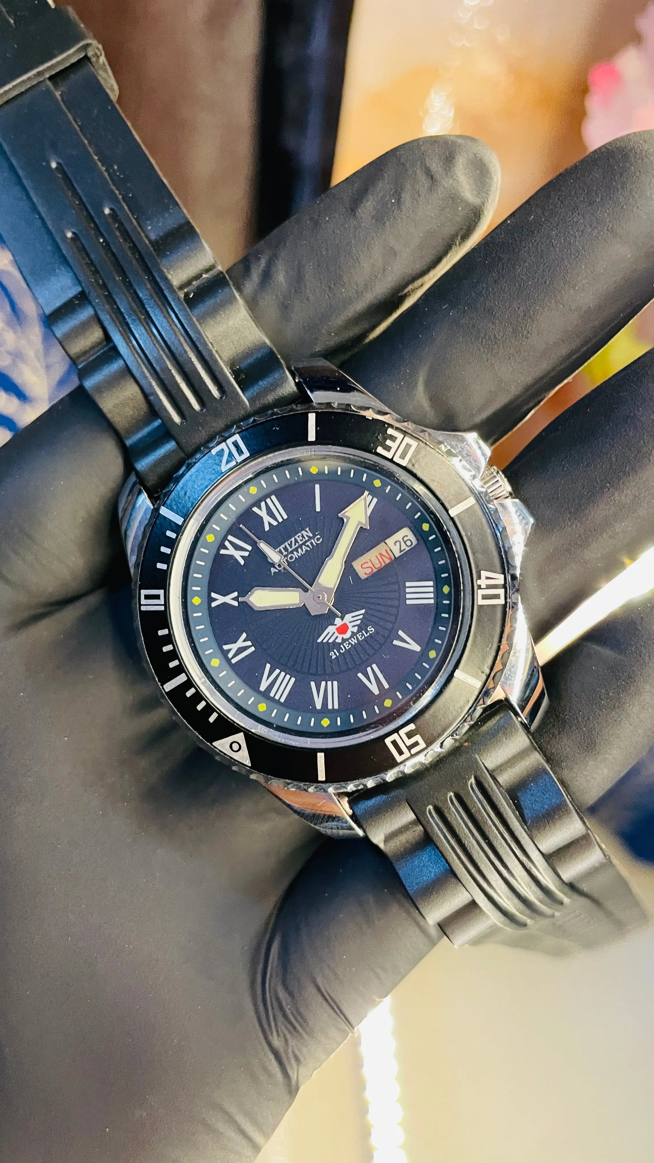 Citizen 8200 Sports Automatic Watch – Vintage Refurbished | Japan-Made Men’s Classic National Watches