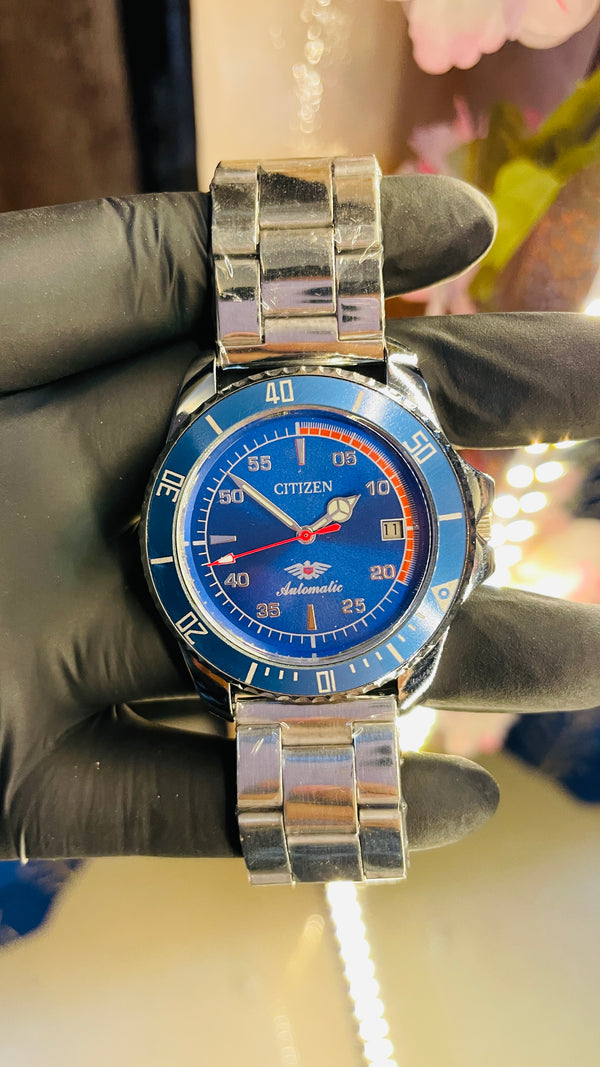 Citizen 8200 Sports Automatic Watch – Vintage Refurbished | Japan-Made Men’s Classic