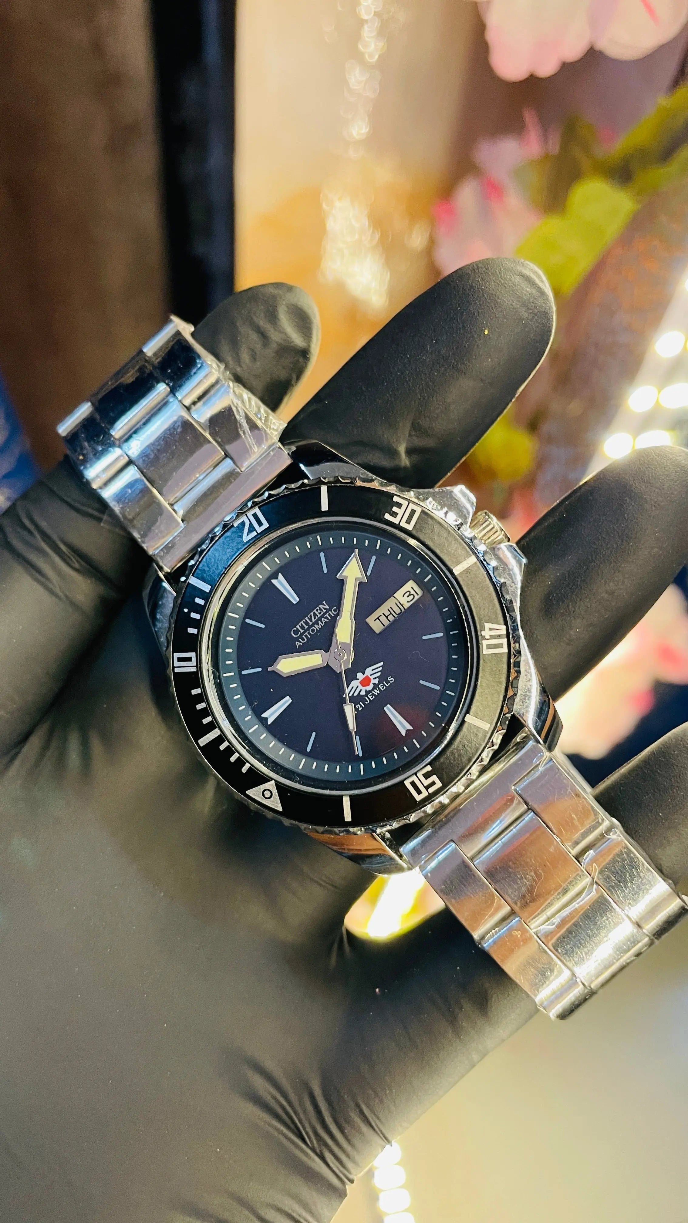 Citizen 8200 Sports Automatic Watch – Vintage Refurbished | Japan-Made Men’s Classic National Watches