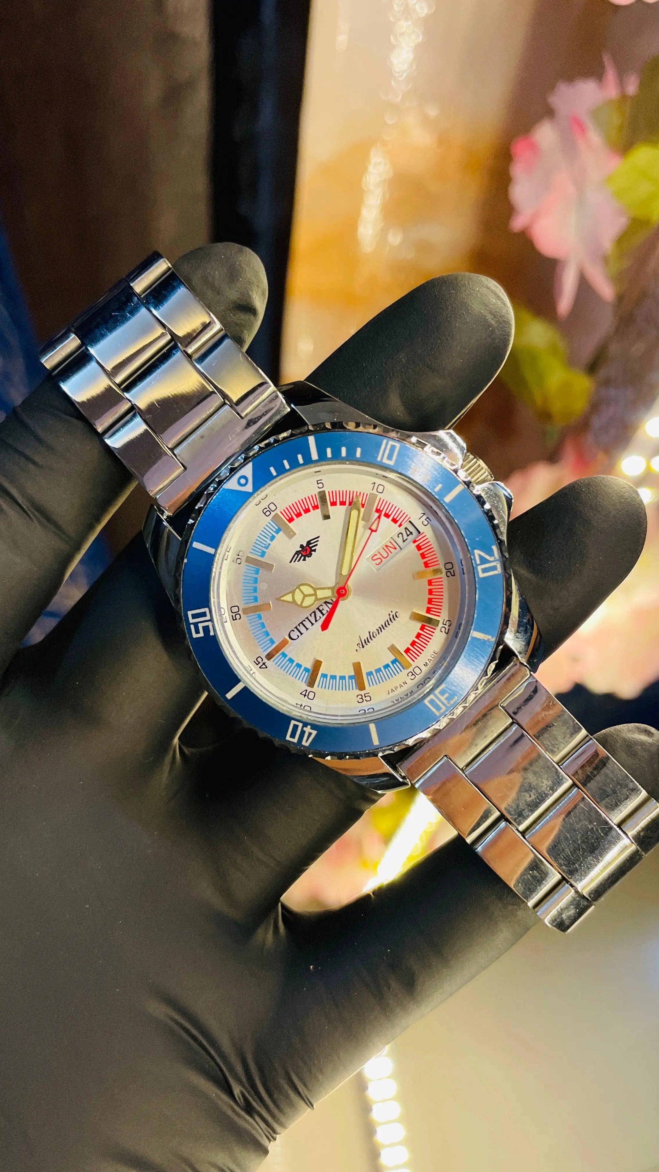 Citizen 8200 Sports Automatic Watch – Vintage Refurbished | Japan-Made Men’s Classic National Watches