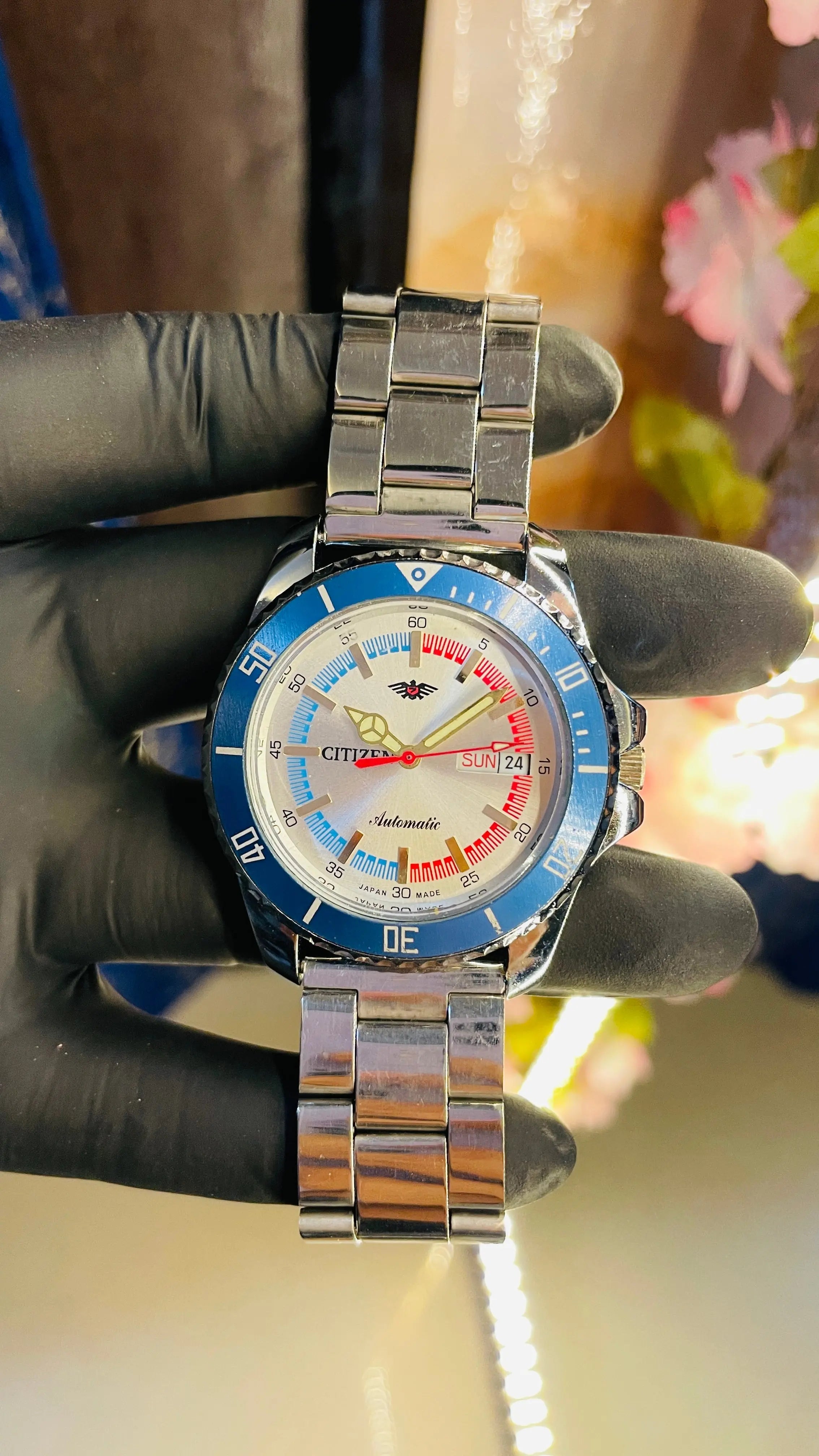 Citizen 8200 Sports Automatic Watch – Vintage Refurbished | Japan-Made Men’s Classic National Watches