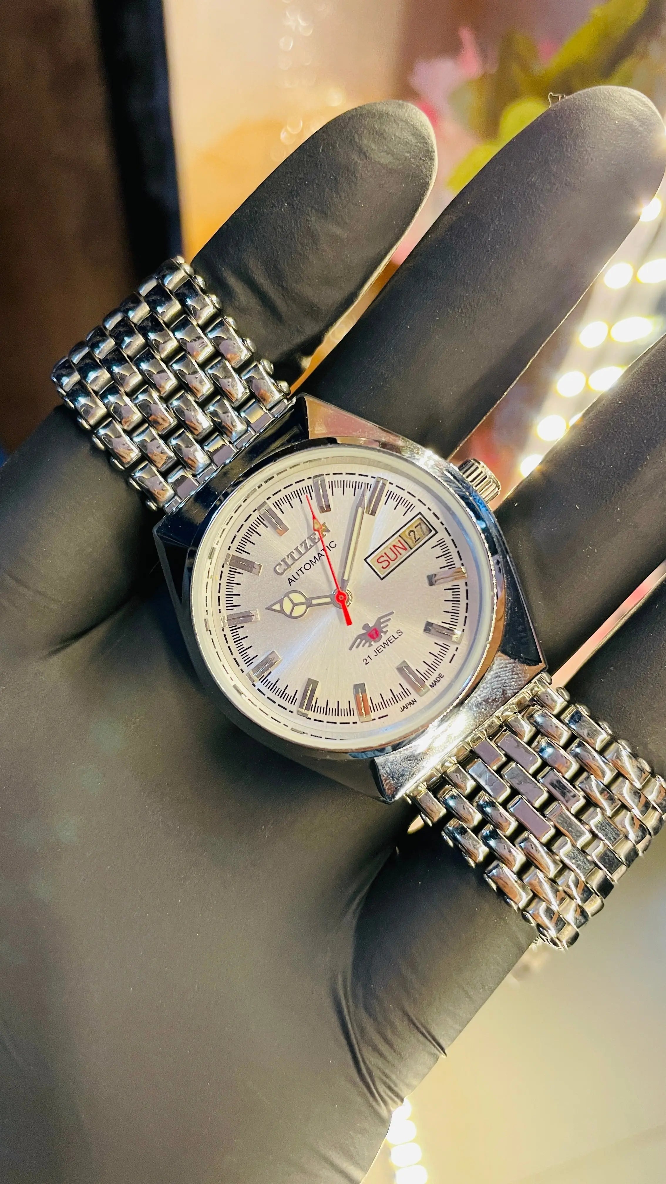 Citizen Automatic Vintage Watch – 8200 Movement | Refurbished Japan-Made Classic National Watches