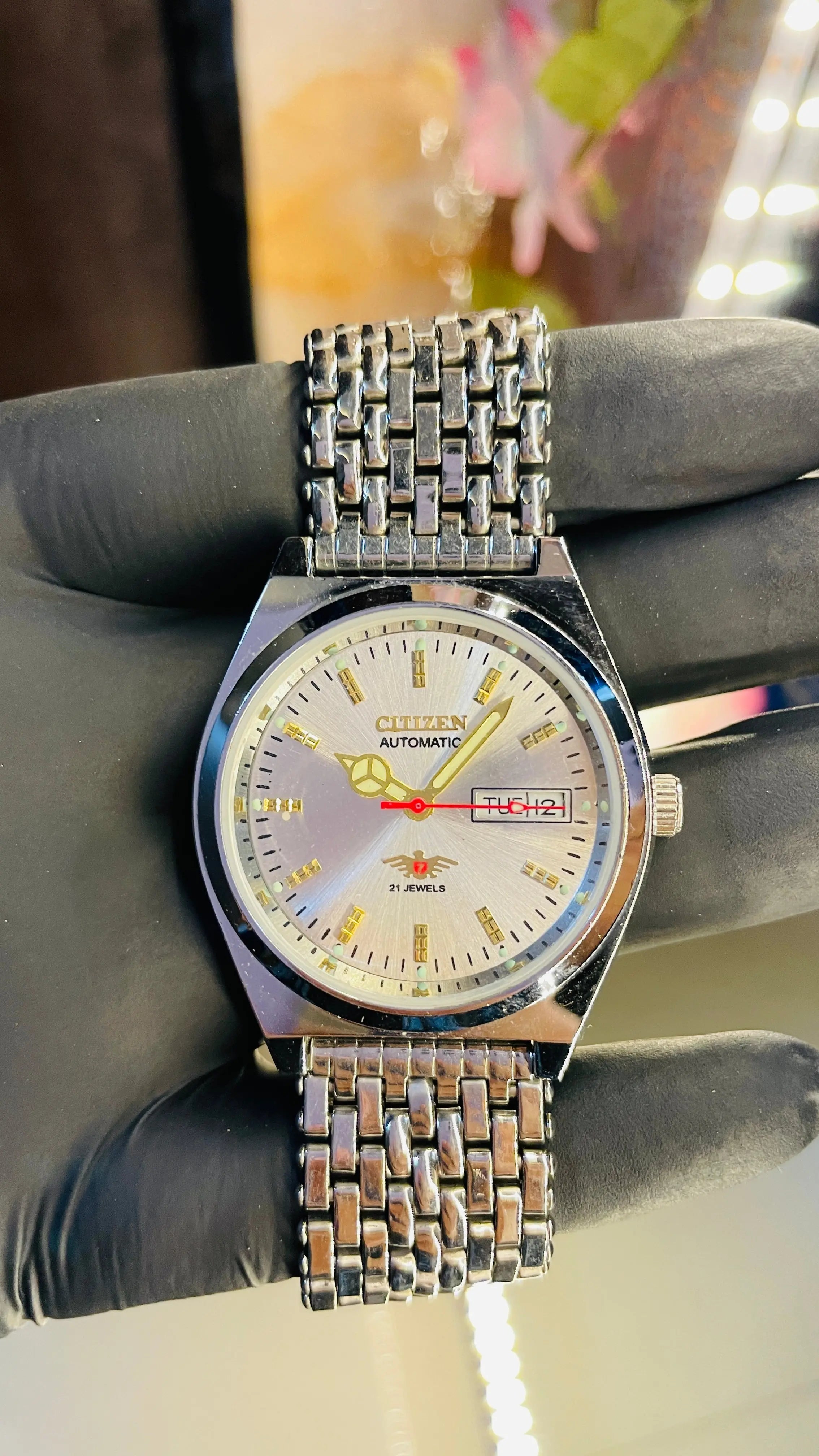 Citizen Automatic Vintage Watch – 8200 Movement | Refurbished Japan-Made Classic National Watches