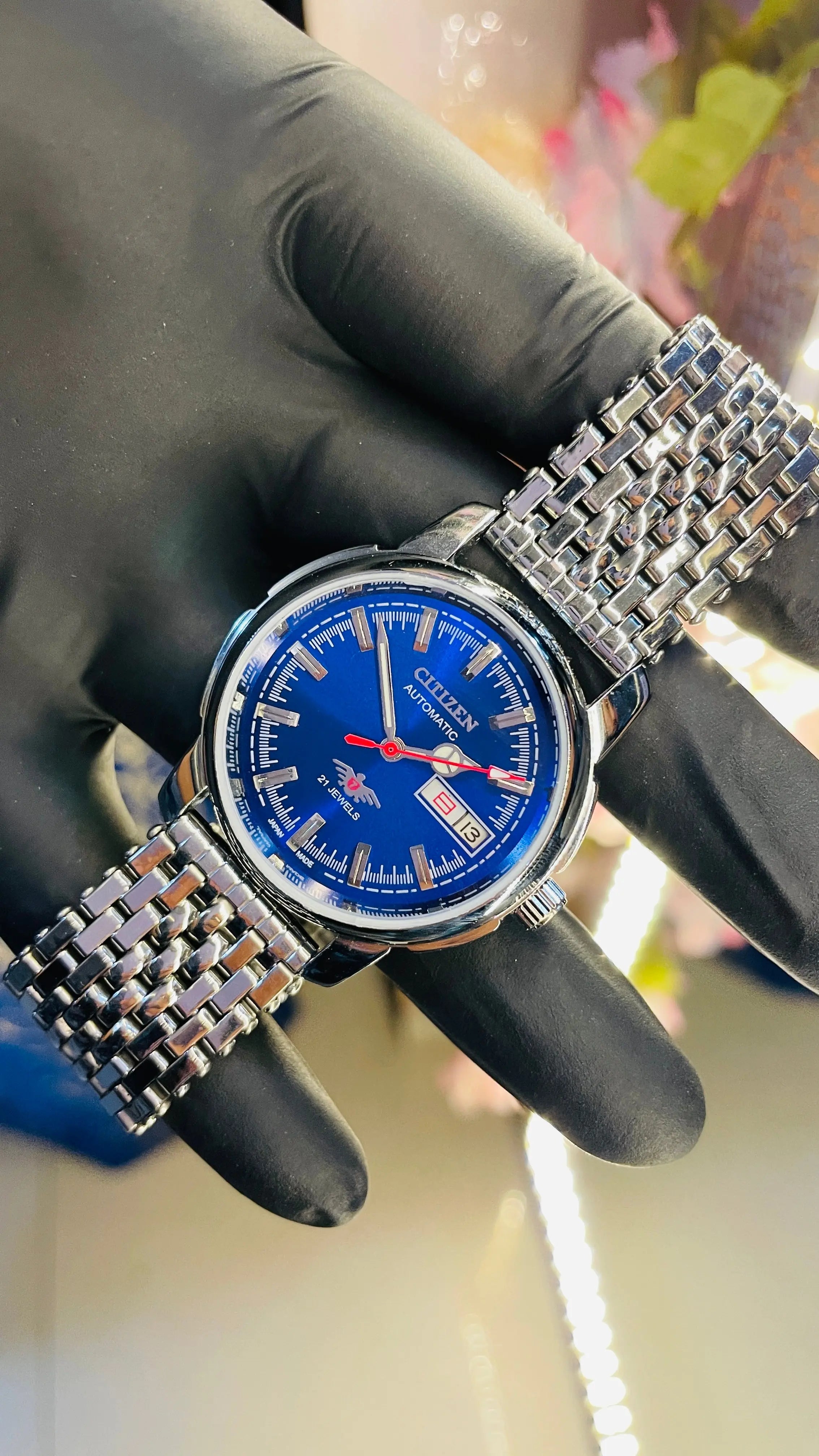 Citizen Automatic Vintage Watch – 8200 Movement | Refurbished Japan-Made Classic National Watches