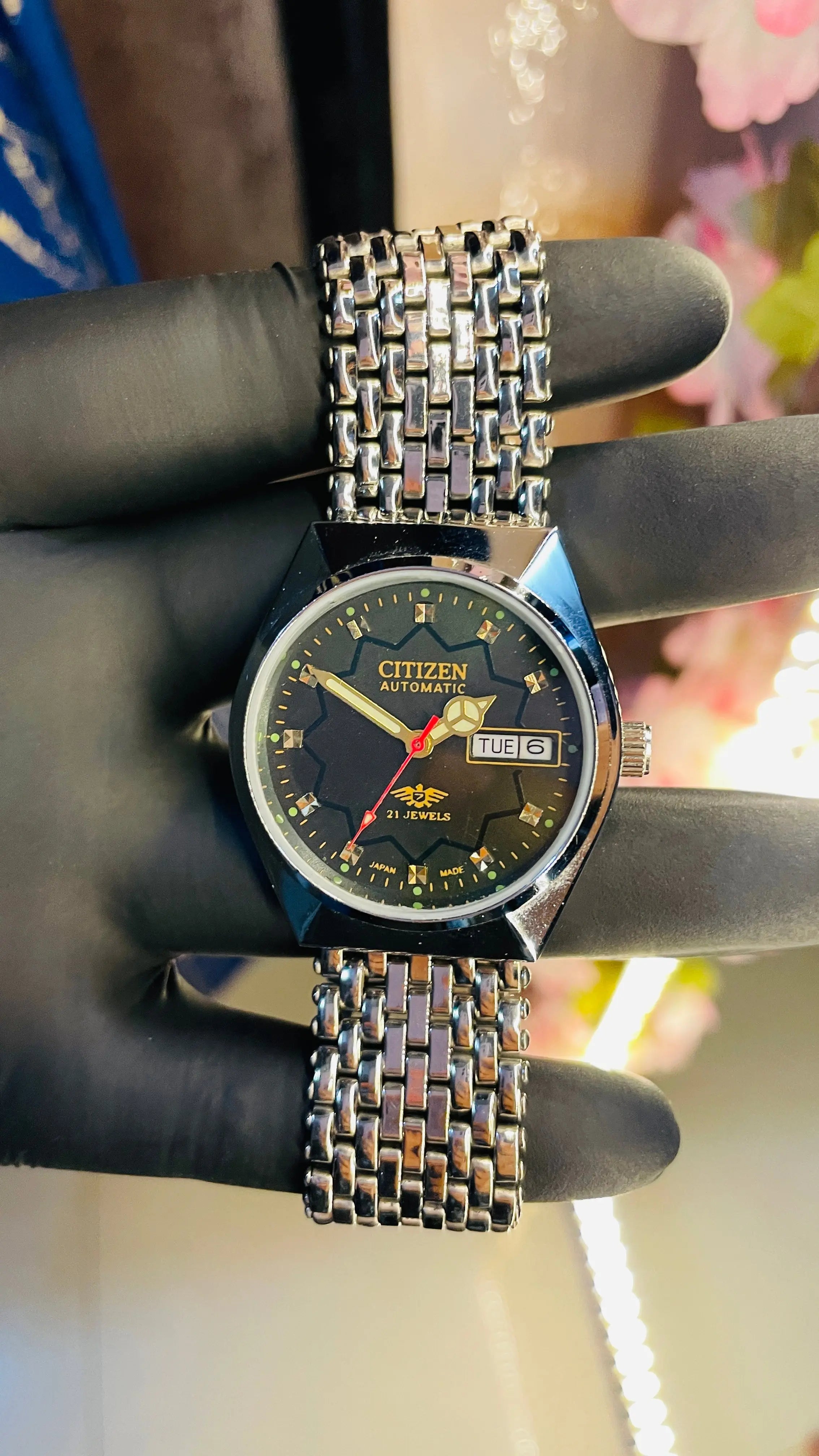 Citizen Automatic Vintage Watch – 8200 Movement | Refurbished Japan-Made Classic National Watches