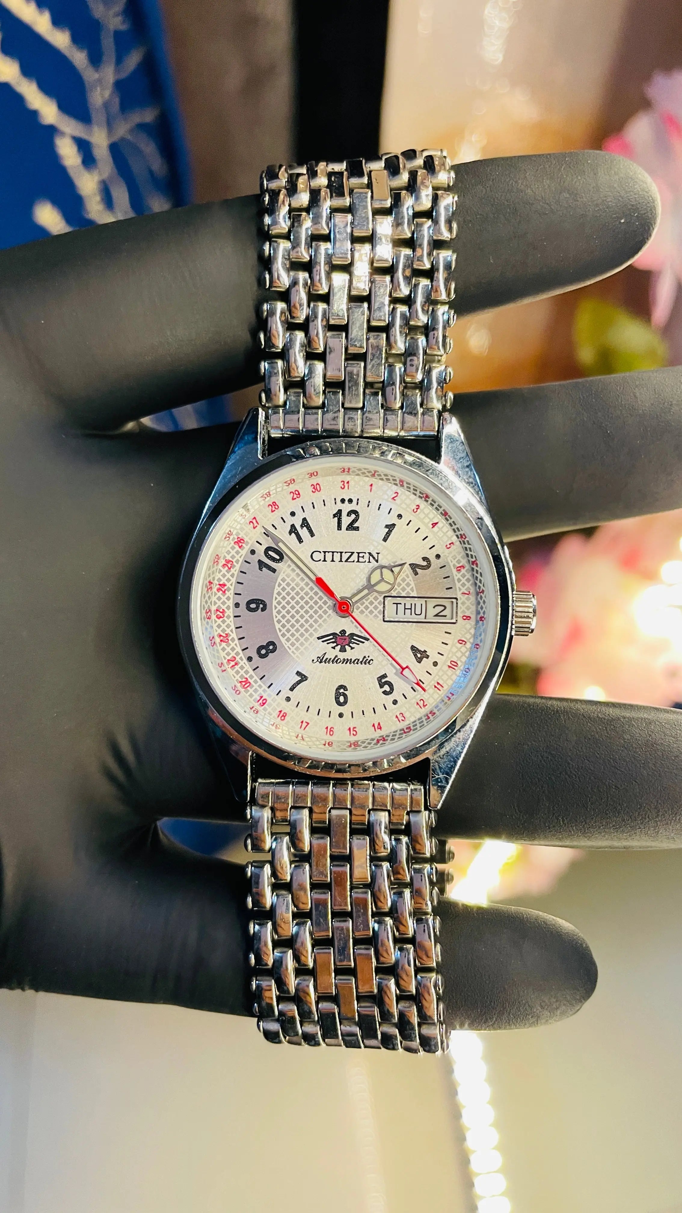 Citizen Automatic Vintage Watch – 8200 Movement | Refurbished Japan-Made Classic National Watches