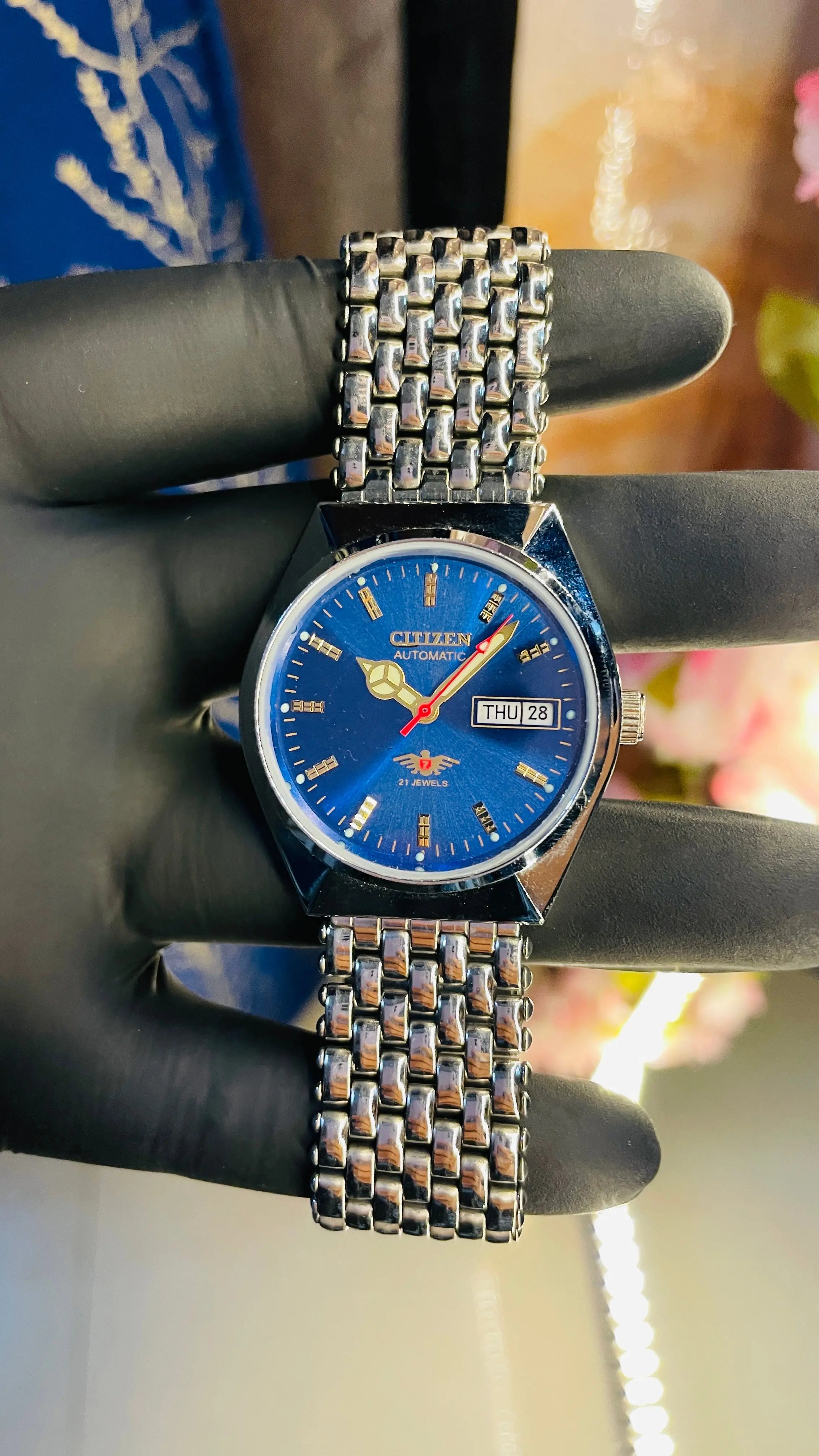 Citizen Automatic Vintage Watch – 8200 Movement | Refurbished Japan-Made Classic National Watches