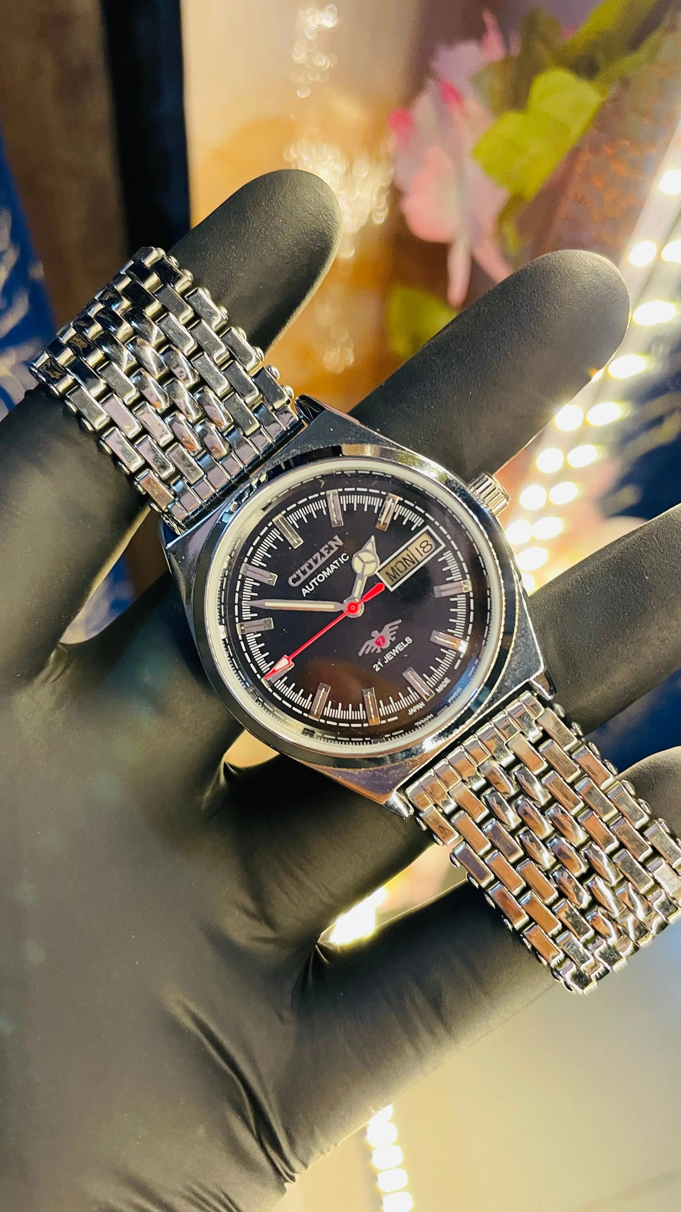 Citizen Automatic Vintage Watch – 8200 Movement | Refurbished Japan-Made Classic National Watches