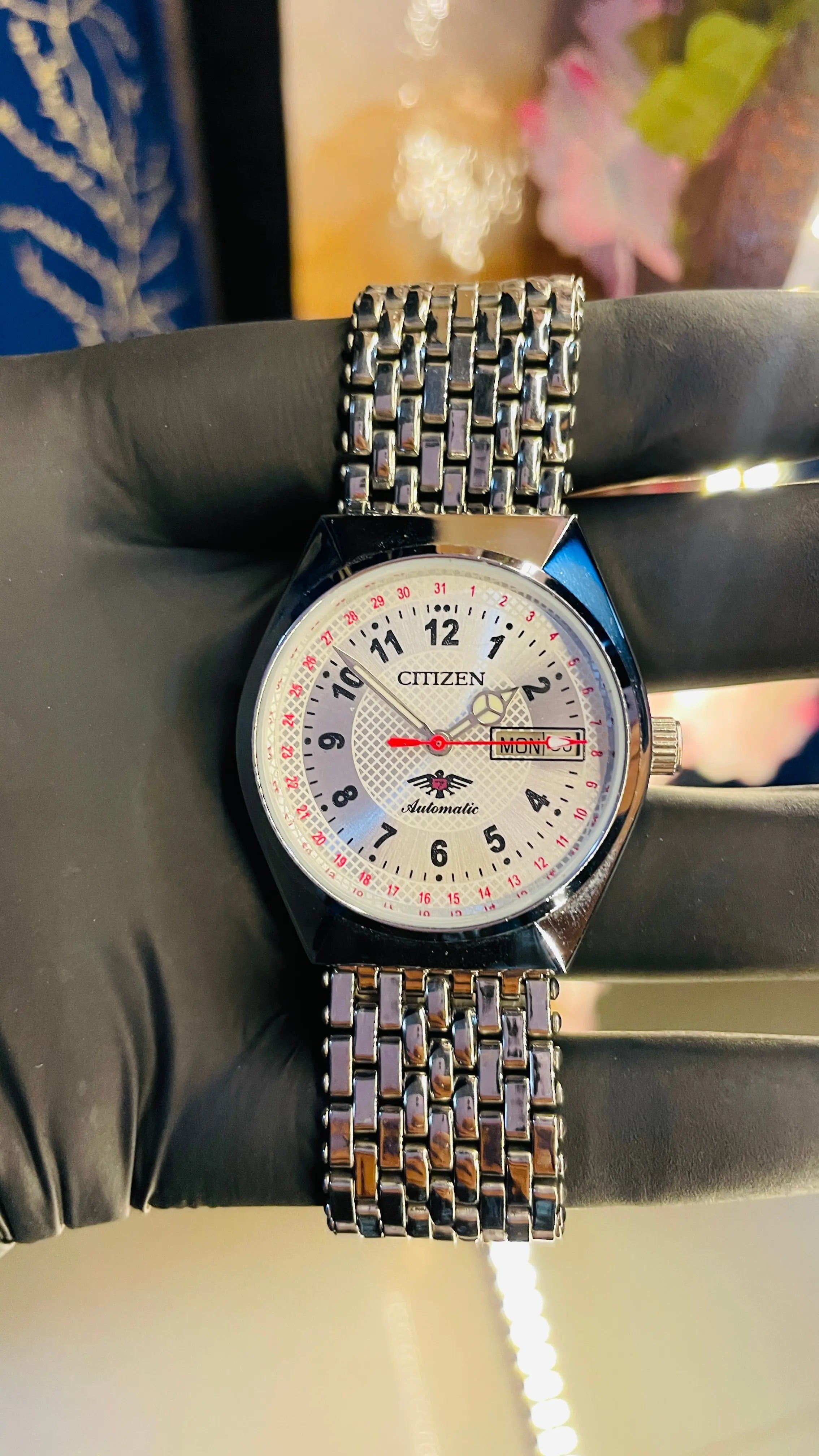 Citizen Automatic Vintage Watch – 8200 Movement | Refurbished Japan-Made Classic National Watches