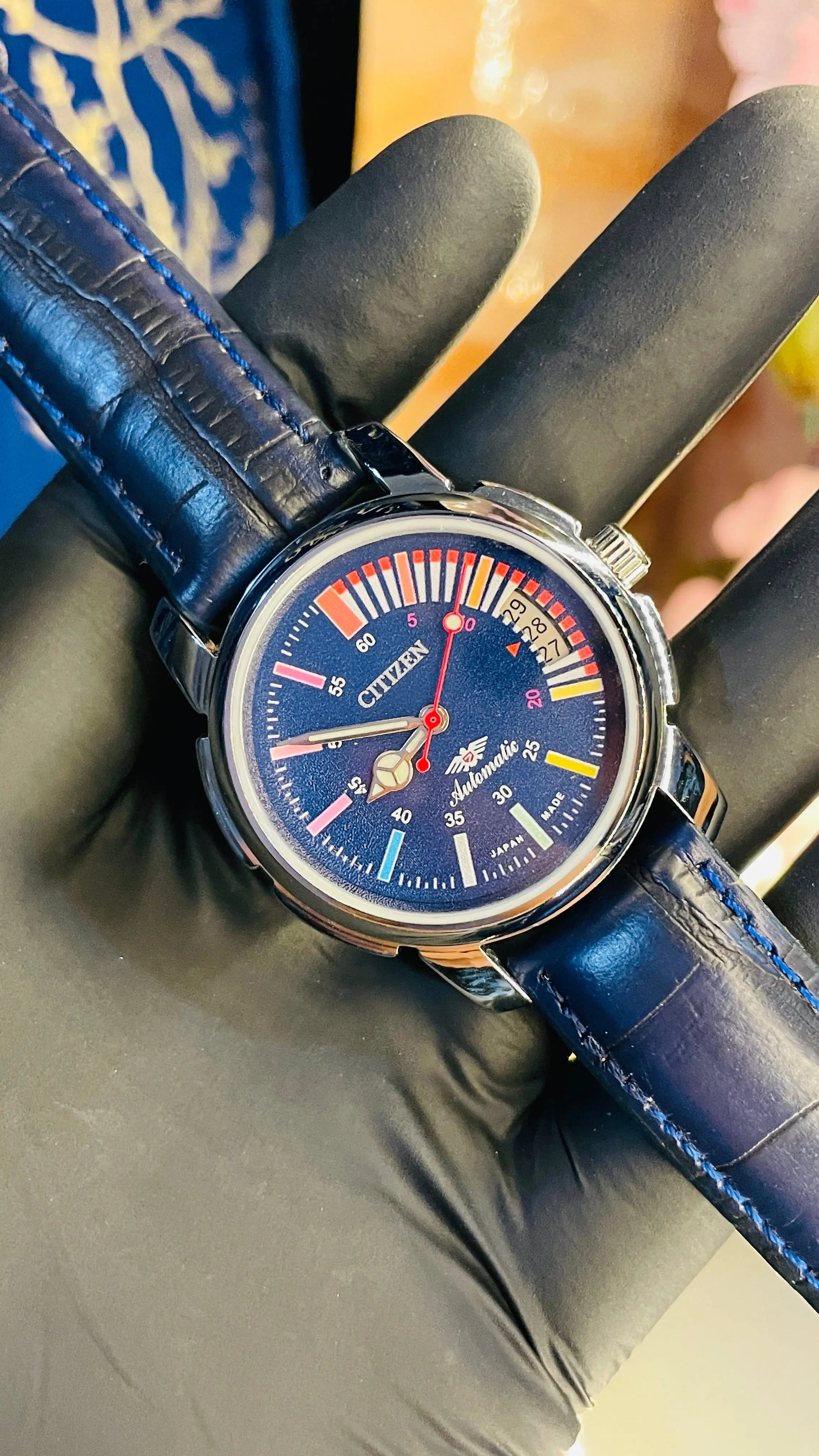 Citizen Automatic Vintage Watch – 8200 Movement | Refurbished Japan-Made Classic National Watches