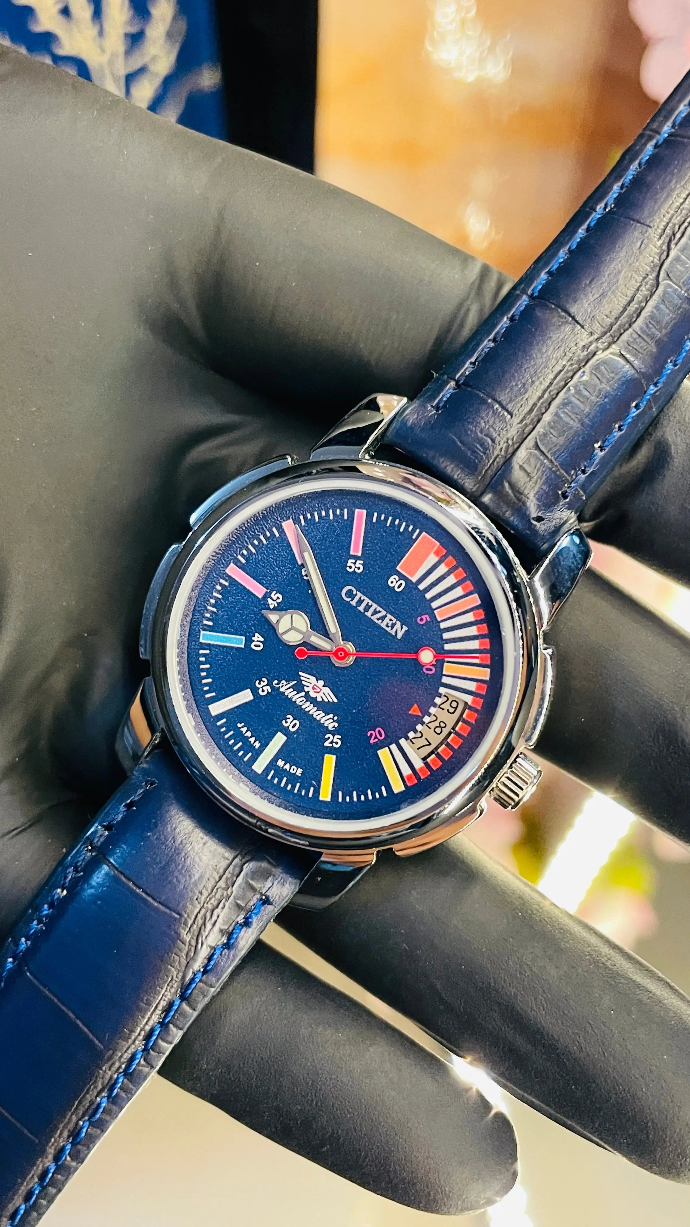 Citizen Automatic Vintage Watch – 8200 Movement | Refurbished Japan-Made Classic National Watches