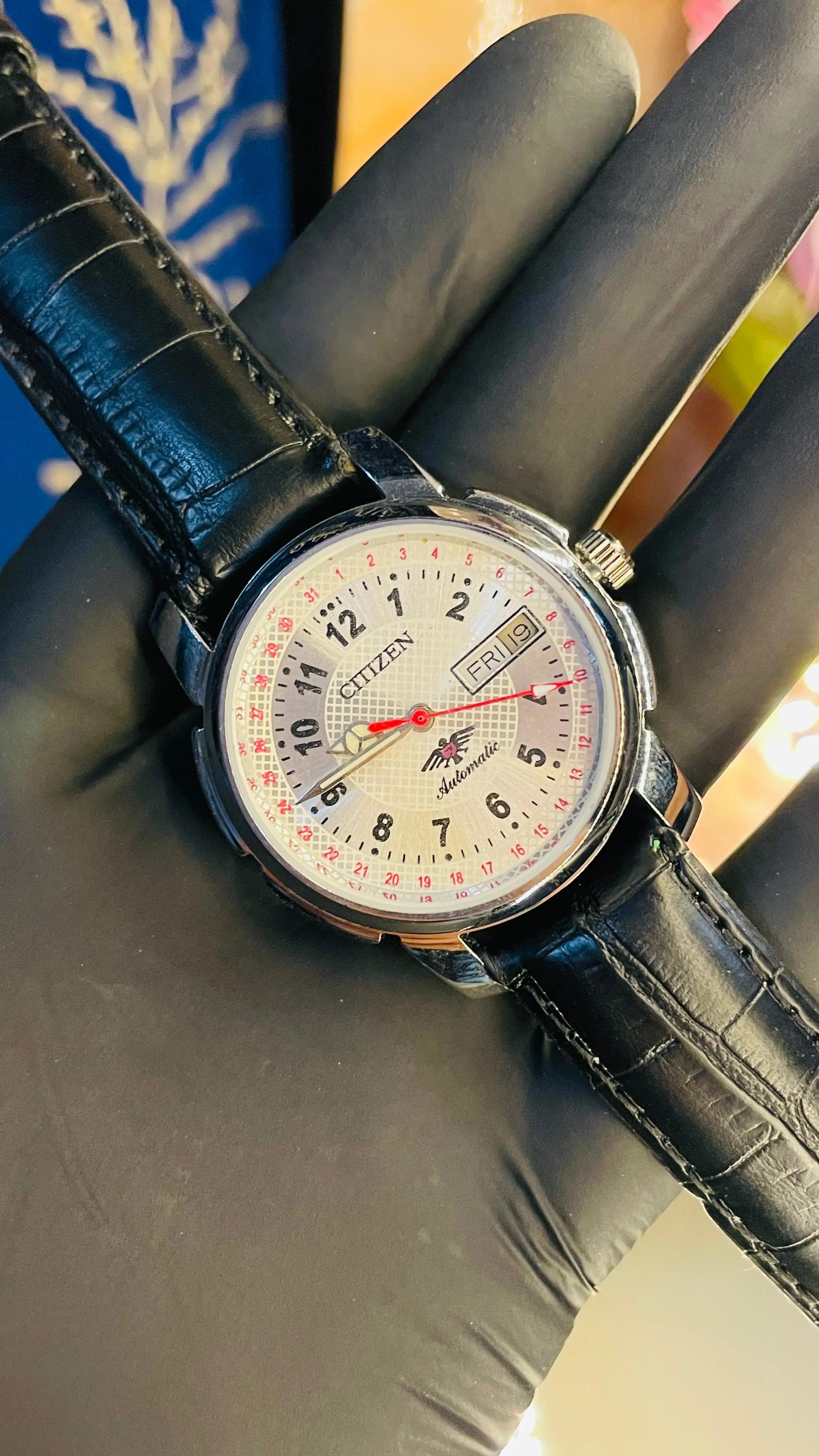Citizen Automatic Vintage Watch – 8200 Movement | Refurbished Japan-Made Classic National Watches