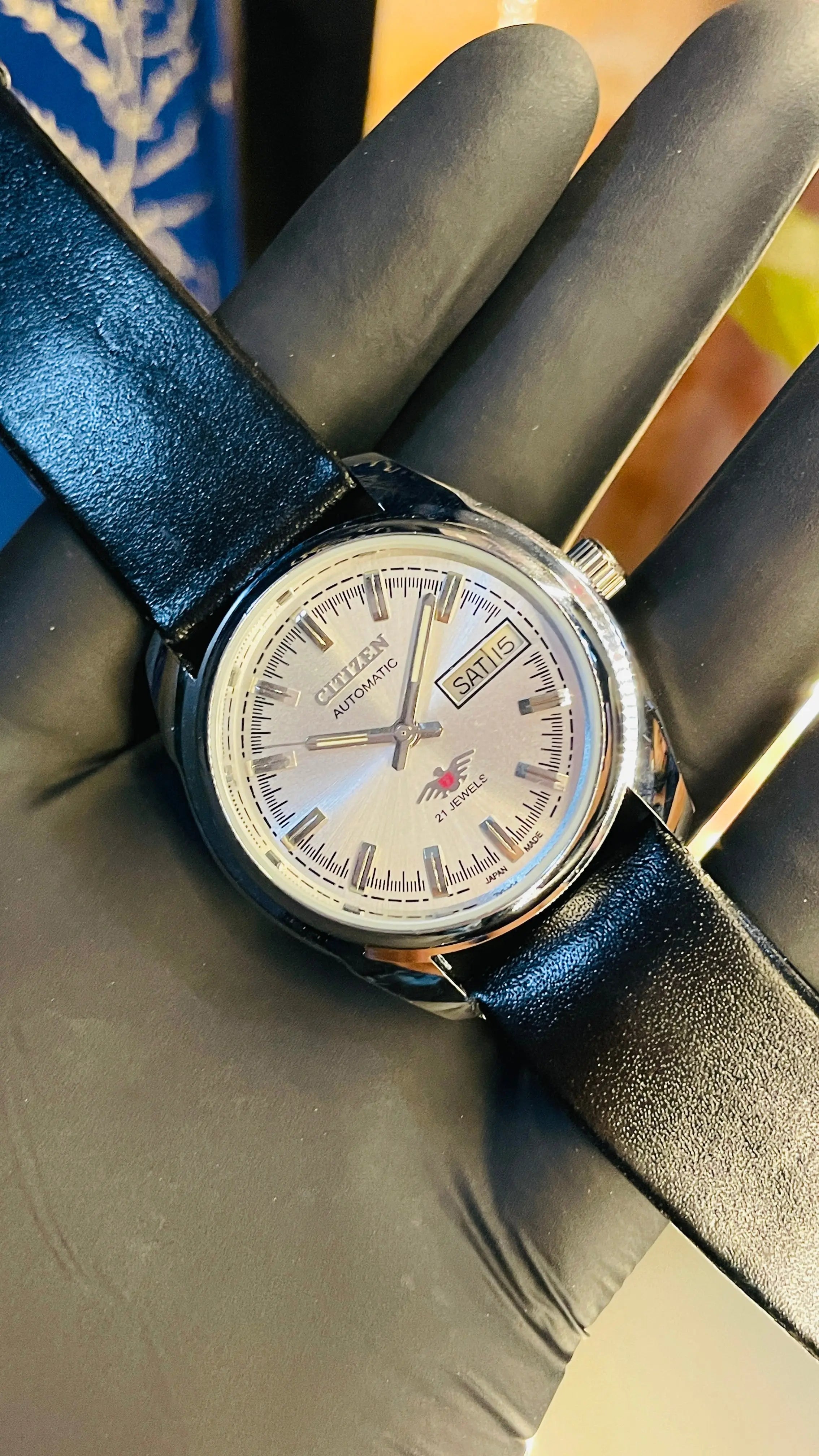 Citizen Automatic Vintage Watch – 8200 Movement | Refurbished Japan-Made Classic National Watches