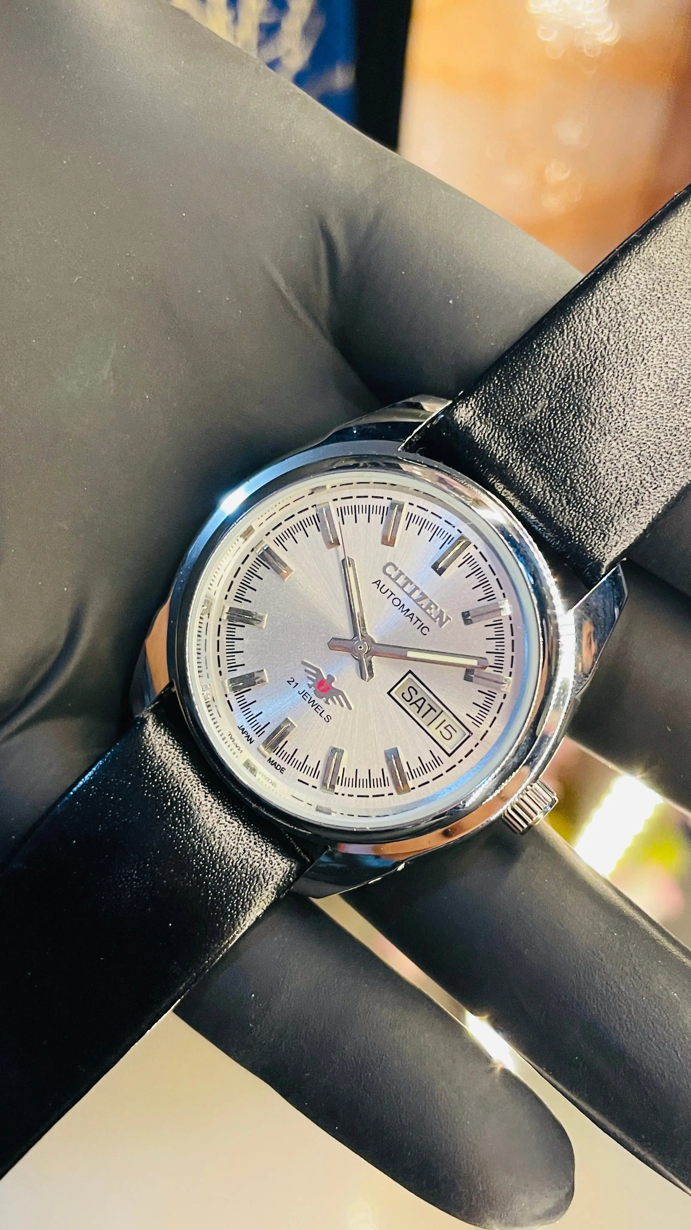 Citizen Automatic Vintage Watch – 8200 Movement | Refurbished Japan-Made Classic National Watches