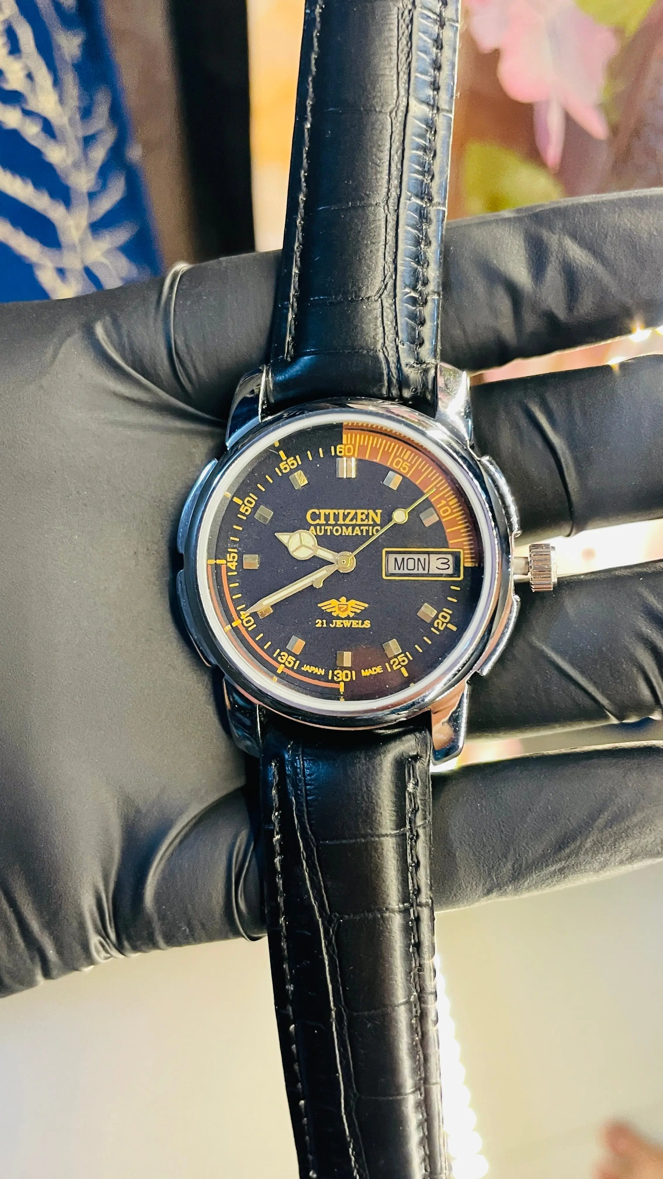 Citizen Automatic Vintage Watch – 8200 Movement | Refurbished Japan-Made Classic National Watches