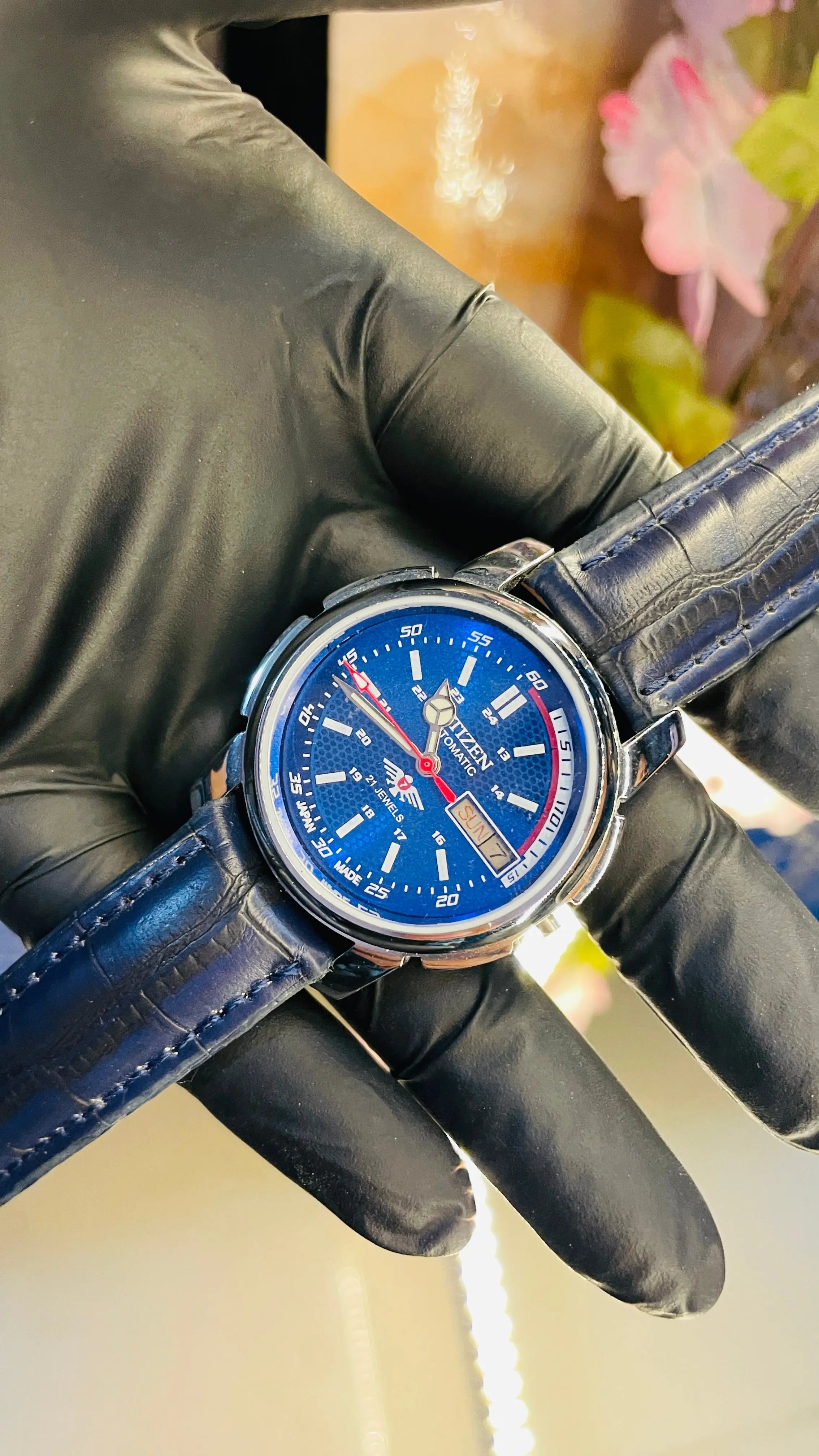 Citizen Automatic Vintage Watch – 8200 Movement | Refurbished Japan-Made Classic National Watches