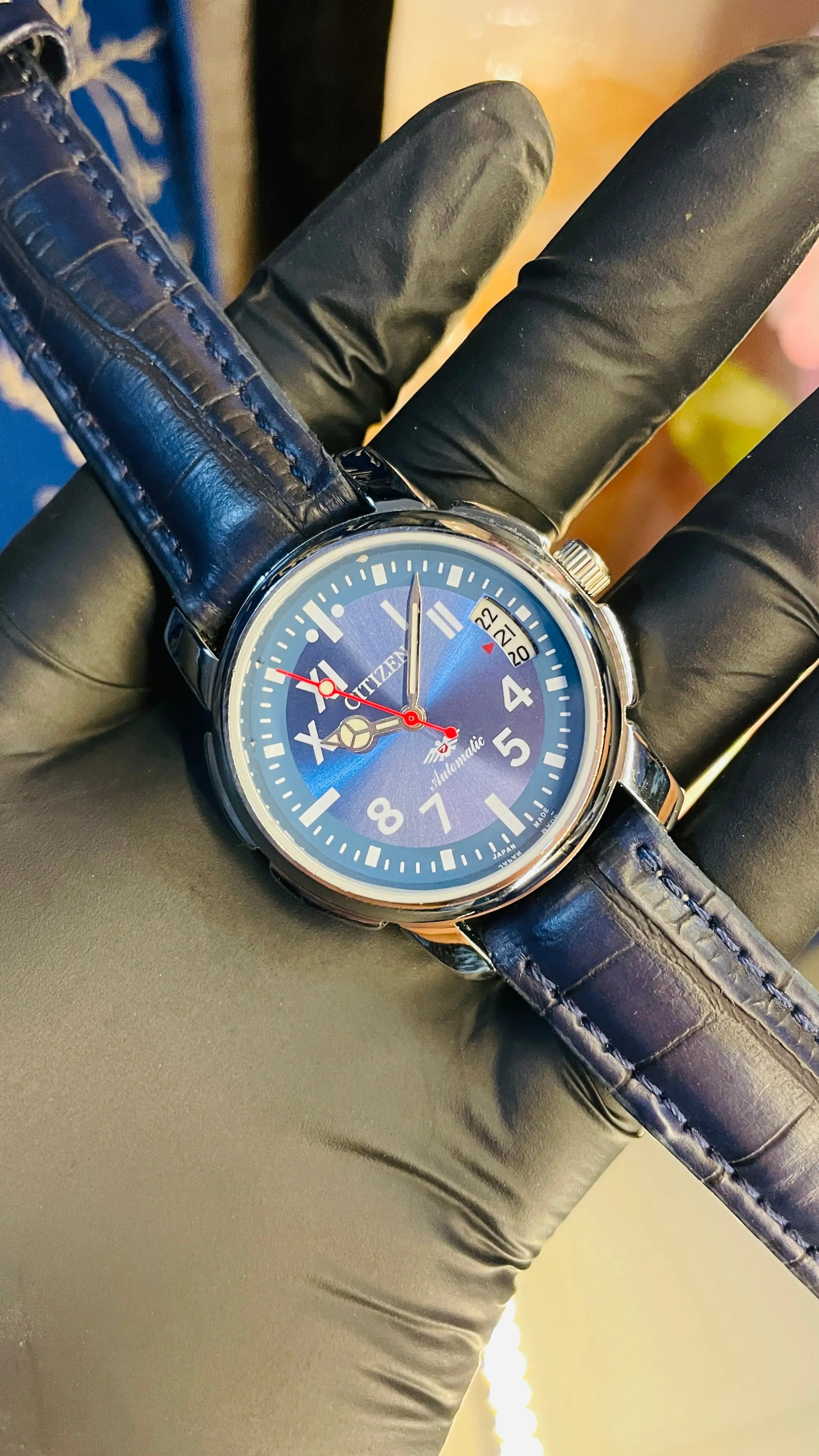 Citizen Automatic Vintage Watch – 8200 Movement | Refurbished Japan-Made Classic National Watches