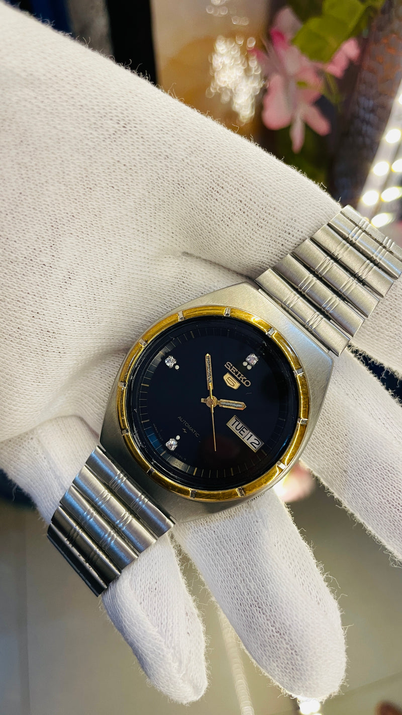 (Super Rare) 1983 Seiko 5 Automatic 7009 Vintage Watch (Pre Owned