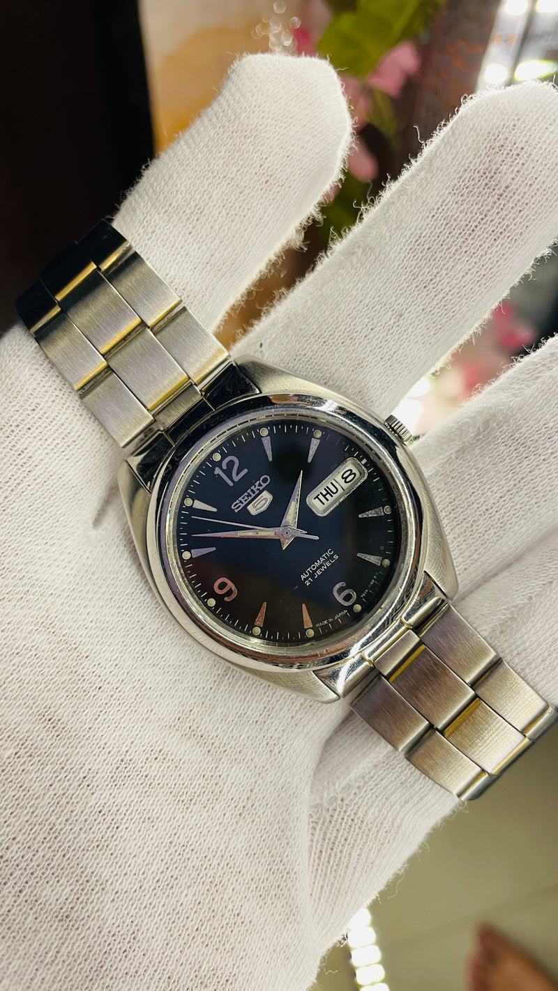 (Super Rare) 1983 Seiko 5 Automatic 7S26-0440 Skeleton Vintage Watch (Pre Owned