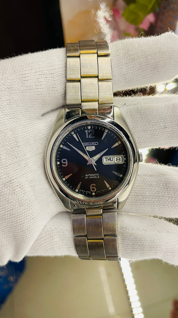 (Super Rare) 1983 Seiko 5 Automatic 7S26-0440 Skeleton Vintage Watch (Pre Owned