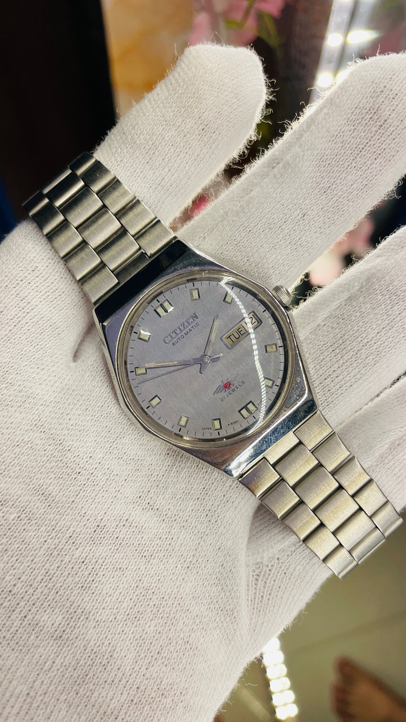 Citizen Eagle 7 White Dial - Automatic Vintage Watch (Pre Owned)
