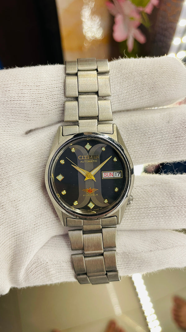 Citizen Eagle 7 White Dial - Automatic Vintage Watch (Pre Owned)