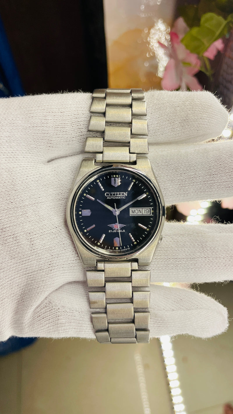 Citizen Eagle 7 White Dial - Automatic Vintage Watch (Pre Owned)