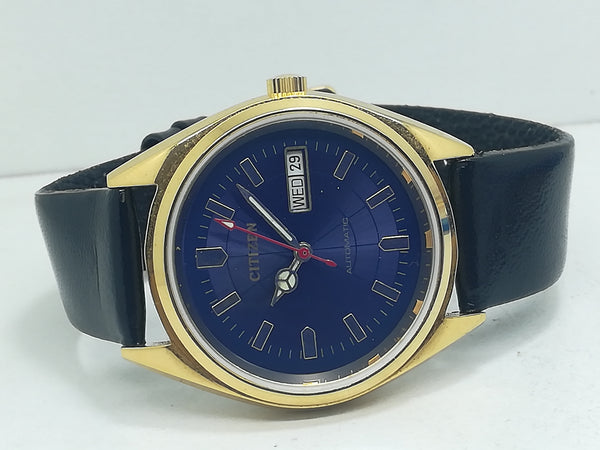 Citizen Automatic 8200 Movement stainless steel Japan Made 21 Jewels Men s Wrist Watch