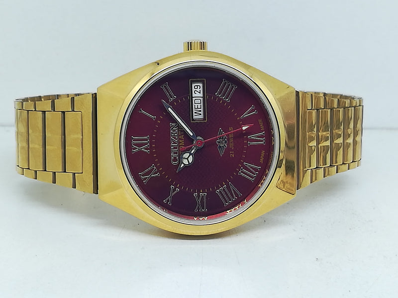 Citizen Automatic 8200 Movement stainless steel Japan Made 21 Jewels Men s Wrist Watch