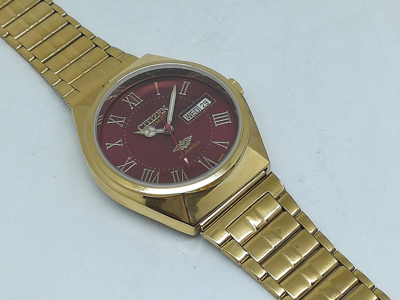 Citizen Automatic 8200 Movement stainless steel Japan Made 21 Jewels Men s Wrist Watch