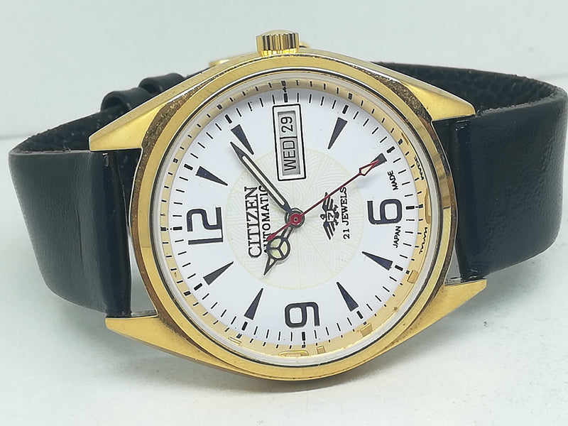Citizen Automatic 8200 Movement stainless steel Japan Made 21 Jewels Men s Wrist Watch