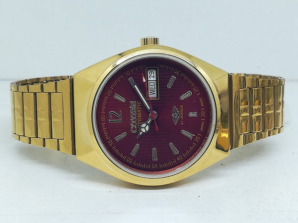 Citizen Automatic 8200 Movement stainless steel Japan Made 21 Jewels Men s Wrist Watch