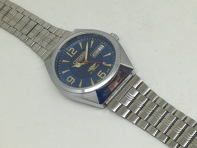 Citizen Automatic 8200 Movement stainless steel Japan Made 21 Jewels Men s Wrist Watch