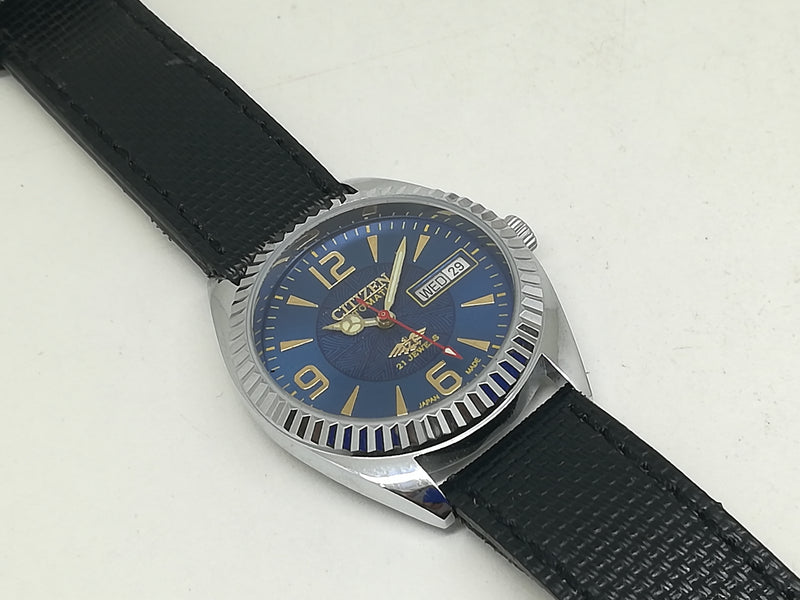 Citizen Automatic 8200 Movement stainless steel Japan Made 21 Jewels Men s Wrist Watch