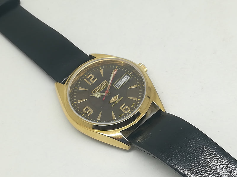 Citizen Automatic 8200 Movement stainless steel Japan Made 21 Jewels Men s Wrist Watch