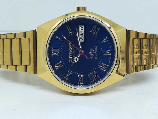 Citizen Automatic 8200 Movement stainless steel Japan Made 21 Jewels Men s Wrist Watch