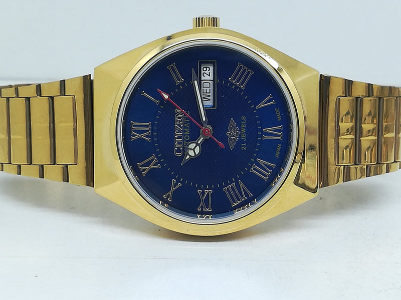 Citizen Automatic 8200 Movement stainless steel Japan Made 21 Jewels Men s Wrist Watch