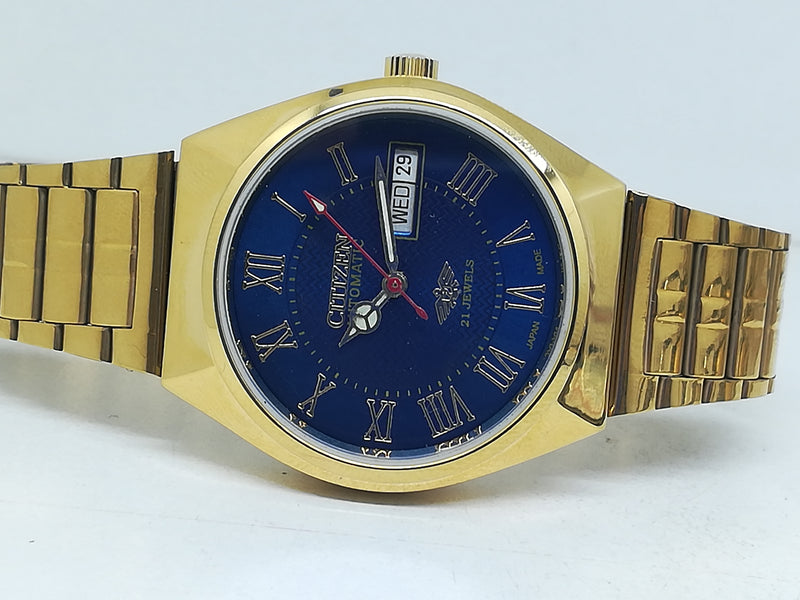 Citizen Automatic 8200 Movement stainless steel Japan Made 21 Jewels Men s Wrist Watch
