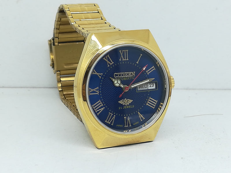 Citizen Automatic 8200 Movement stainless steel Japan Made 21 Jewels Men s Wrist Watch