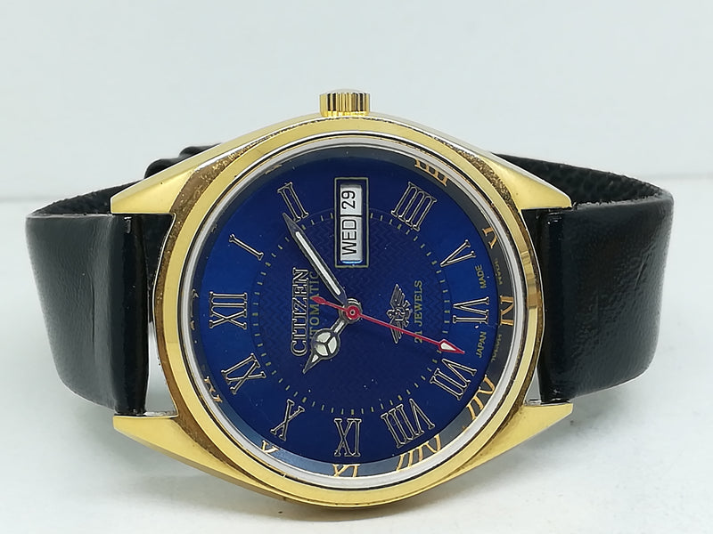 Citizen Automatic 8200 Movement stainless steel Japan Made 21 Jewels Men s Wrist Watch