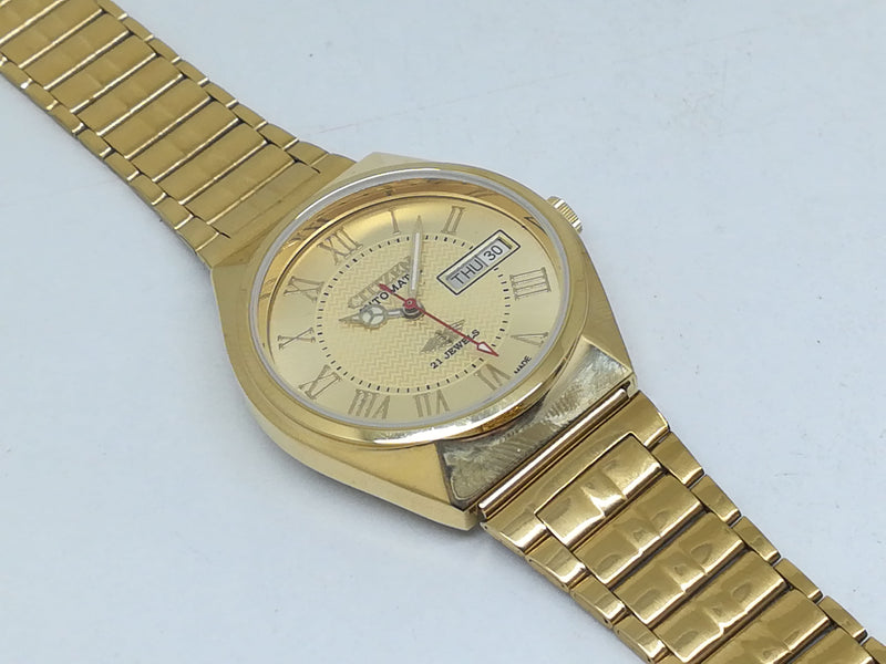 Citizen Automatic 8200 Movement stainless steel Japan Made 21 Jewels Men s Wrist Watch