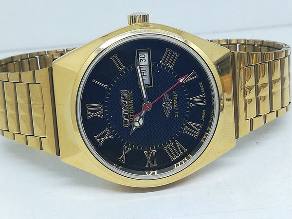 Citizen Automatic 8200 Movement stainless steel Japan Made 21 Jewels Men s Wrist Watch