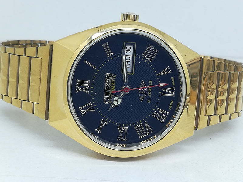 Citizen Automatic 8200 Movement stainless steel Japan Made 21 Jewels Men s Wrist Watch